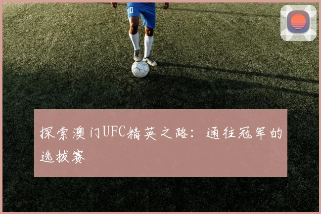 探索澳门UFC精英之路：通往冠军的选拔赛